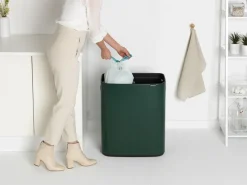 Brabantia Bo touch bin 2x30 L, Pine Green Sale