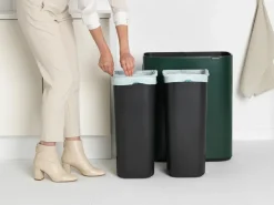 Brabantia Bo touch bin 2x30 L, Pine Green Sale
