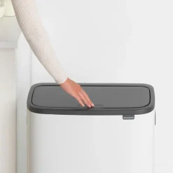 Brabantia Bo touch bin 2x30 L, White Sale