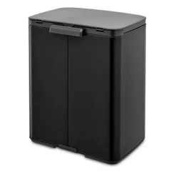 Brabantia Bo waste bin 12 L, Matte black Grey Best