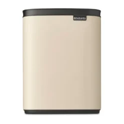Brabantia Bo waste bin 7 L, Soft beige Brown New