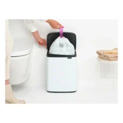 Brabantia Bo waste bin 12 L, White New