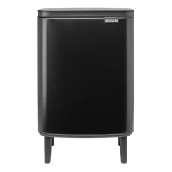 Brabantia Bo waste bin high 12 L, Matte Black