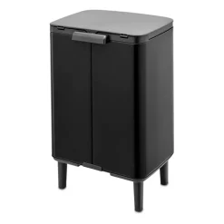 Brabantia Bo waste bin high 12 L, Matte Black