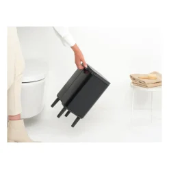 Brabantia Bo waste bin high 7 L, Matte Black Sale