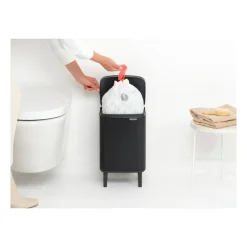 Brabantia Bo waste bin high 7 L, Matte Black Sale