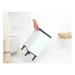Brabantia Bo waste bin high 12 L, White Clearance