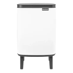 Brabantia Bo waste bin high 7 L, White Hot