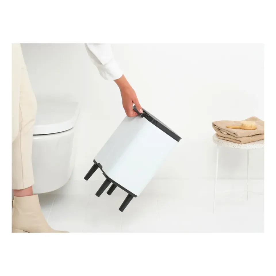 Brabantia Bo waste bin high 7 L, White Hot