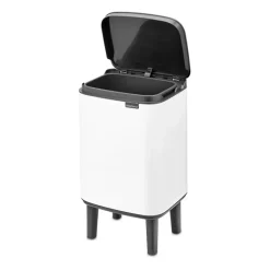 Brabantia Bo waste bin high 4 L, White