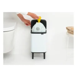 Brabantia Bo waste bin high 4 L, White