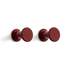 HAY Bolt hook 2-pack Ø2.8 cm, Red Sale
