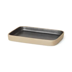 Ferm Living Bon decoration tray small, -black Beige