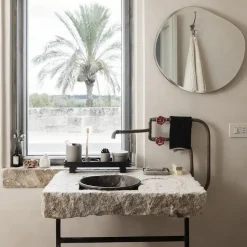 Ferm Living Bon decoration tray small, -black Beige