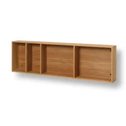 Ferm Living Bon shelf 36x47 cm, Oiled Oak Brown Hot