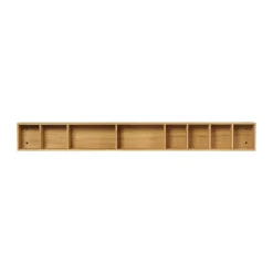 Ferm Living Bon shelf 138x16 cm, Oiled Oak Brown Clearance