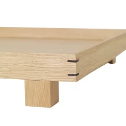 Ferm Living Bon wooden tray small, oak Brown Discount