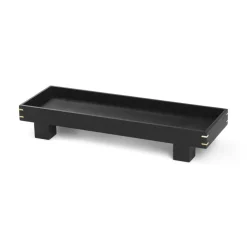 Ferm Living Bon wooden tray X small, -stained oak Black Online