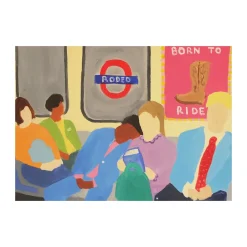 Paper Collective Born To Ride poster, 50x70 cm Multi Sale