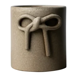 DBKD Bow pot Ø11 cm, Beige Outlet