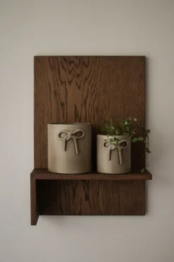 DBKD Bow pot Ø11 cm, Beige Outlet
