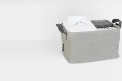 Brabantia foldable laundry basket, Grey Clearance
