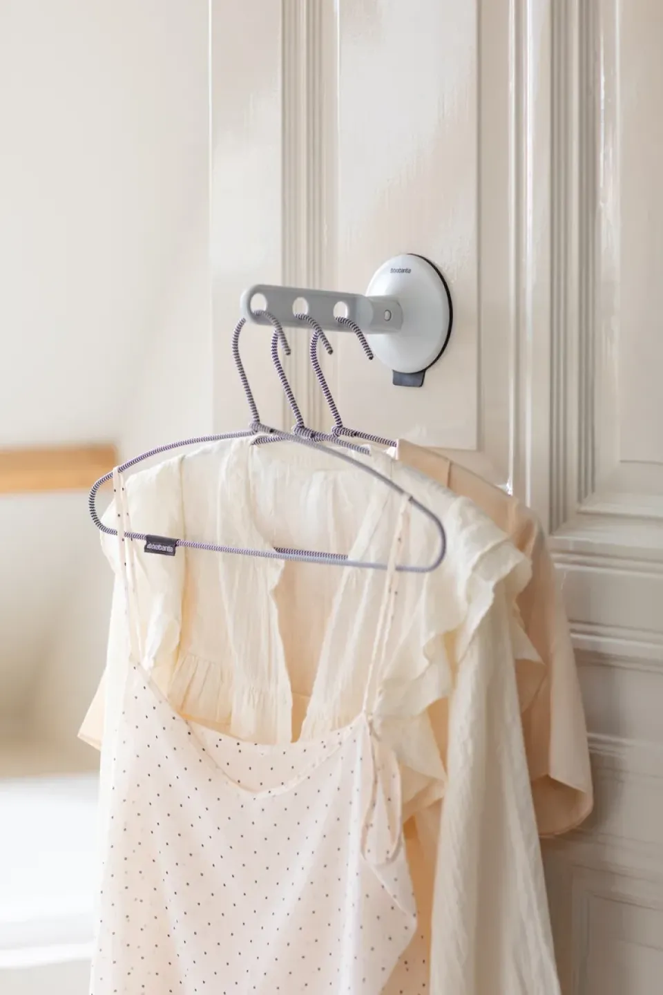 Brabantia hanger with suction cup, Light Grey Discount