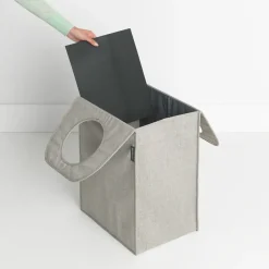 Brabantia laundry bag fabric rectangular 55 liters, light Grey Clearance