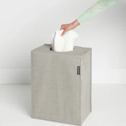 Brabantia laundry bag fabric rectangular 55 liters, light Grey Clearance