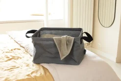 Brabantia laundry basket foldable 35 L, Pepper Black Outlet