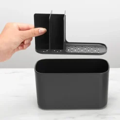 Brabantia ReNew sink organizer, dark Grey Hot