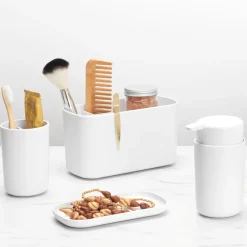 Brabantia ReNew sink organizer 3 pieces, White Outlet