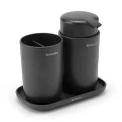 Brabantia ReNew sink organizer 3 pieces, dark Grey