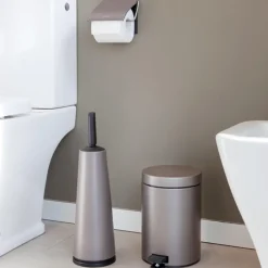 Brabantia ReNew toilet brush, platinum Brown Outlet