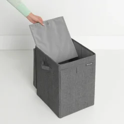 Brabantia stackable laundry basket 35 l., dark Grey Clearance