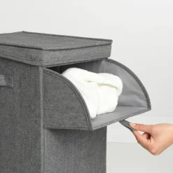 Brabantia stackable laundry basket 35 l., dark Grey Clearance