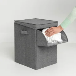 Brabantia stackable laundry basket 35 l., dark Grey Clearance
