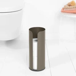 Brabantia toilet paper holder 3 rolls, platinum Grey Clearance