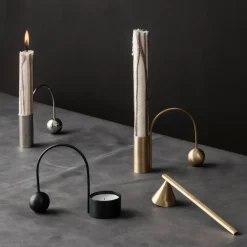 Ferm Living Brass extinguisher, brass Gold-coloured Best