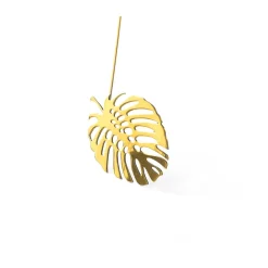 KLONG Brass leaves decoration 2-pack, Wood Gold-coloured Sale