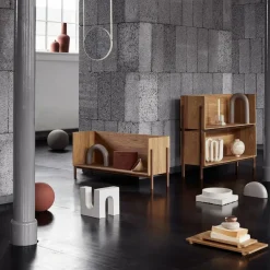 Kristina Dam Studio Brick decoration, Ceramic Beige Hot