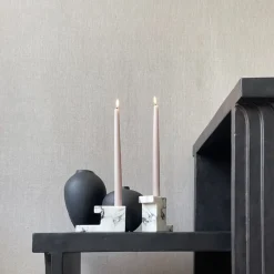 101 Copenhagen Brick high candle holder 10.5x12.5 cm, Calacatta White Sale