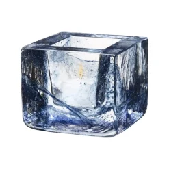 Kosta Boda Brick votive, Blue Sale