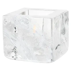 Kosta Boda Brick votive, White Best