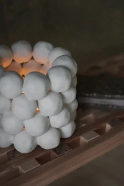 DBKD Bright candleholder Ø17 cm, White Hot