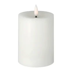 Scandi Essentials Bright Melt block candle LED 12,5 cm, White Online