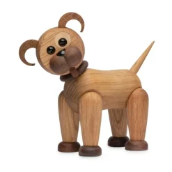Spring Copenhagen Buddy Dog decoration 20.5 cm, Oak Beige Hot