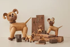 Spring Copenhagen Buddy Dog decoration 20.5 cm, Oak Beige Hot