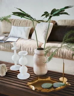 URBAN NATURE CULTURE Bulb candle sticks 30 cm, White Best