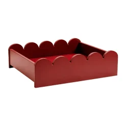TÔNN furniture Bump tray 35x41 cm, Burgundy Red Discount